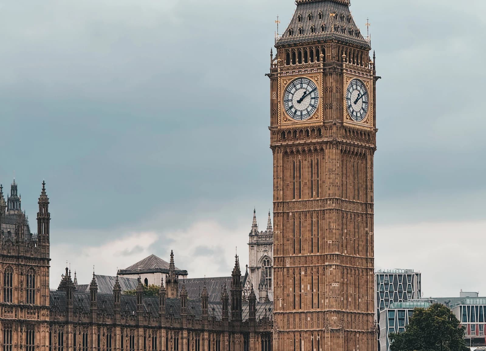 Big Ben and the Houses of Parliament in London
